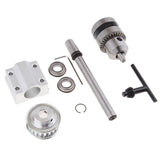 Max Table Saw Bench Drill Spindle Assembly DIY Woodworking B12 Drill Chuck