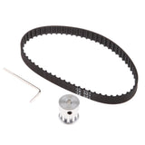 Max 5mm Bore 10 Teeth Timing Pulley Synchronous Wheel Timing Belt For Lathe CNC
