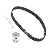 Max 5mm Bore 10 Teeth Timing Pulley Synchronous Wheel Timing Belt For Lathe CNC