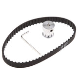 Max 5mm Bore 10 Teeth Timing Pulley Synchronous Wheel Timing Belt For Lathe CNC