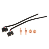 Max 40A Welding Flexible Torch Body Head Round Handle