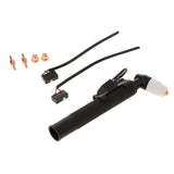 Max 40A Welding Flexible Torch Body Head Round Handle