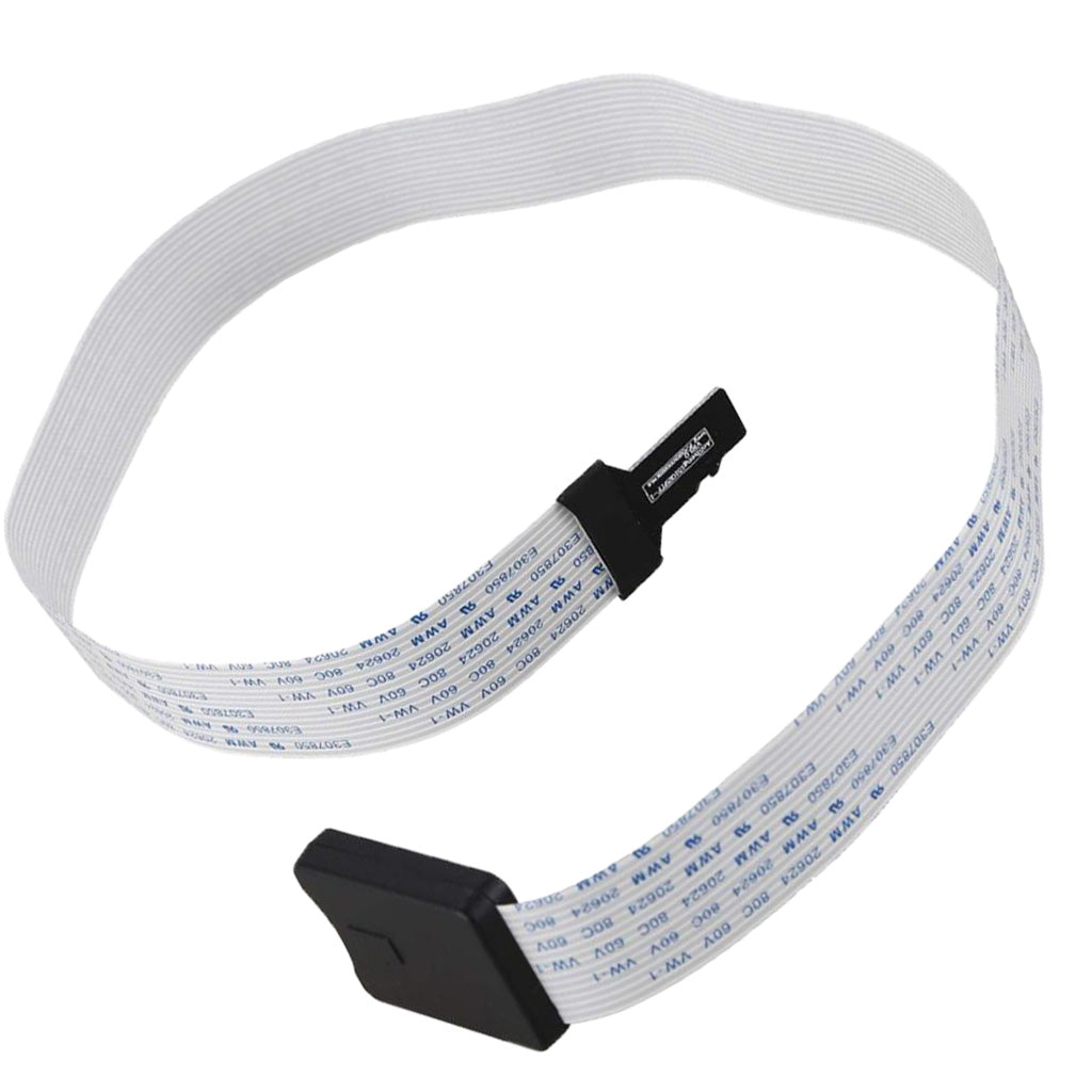 Max 48cm Micro SD to TF Memory Card Reader Adapter Extension Cable Flexible Cord