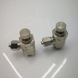 Maxbell Full Copper Pneumatic Flow Control Valve Air Valve Throttle 5.5x2.5x4cm