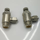 Maxbell Full Copper Pneumatic Flow Control Valve Air Valve Throttle 4x1.5x3.5cm