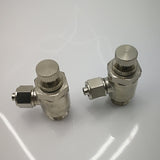 Maxbell Full Copper Pneumatic Flow Control Valve Air Valve Throttle 4x1.5x3.5cm