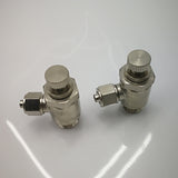 Maxbell Full Copper Pneumatic Flow Control Valve Air Valve Throttle 5x2x3.5cm