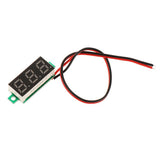 Maxbell 2-Wire Digital Display DC Voltmeter High Precision Anti-protection 0.28inch