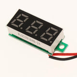 Maxbell 2-Wire Digital Display DC Voltmeter High Precision Anti-protection 0.28inch