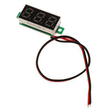Maxbell 2-Wire Digital Display DC Voltmeter High Precision Anti-protection 0.28inch