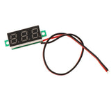 Maxbell 2-Wire Digital Display DC Voltmeter High Precision Anti-protection 0.28inch