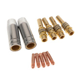Max 11PCS Plasma Cutter Electrodes Nozzle Cap for Cutting Machine Consumables