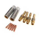 Max 11PCS Plasma Cutter Electrodes Nozzle Cap for Cutting Machine Consumables