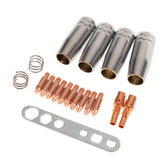 Max 19PCS Plasma Cutter Welding Contact Tip Kits for Cutting Machine Consumables