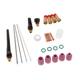 Max Maxb 26 Pieces TIG torch Accessories 10Pyrex glass Set for WP-17/18/26