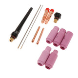 Max Maxb 13pcs TIG Welding Torch Nozzle Kit Tungsten Electrode for WP17/18/26