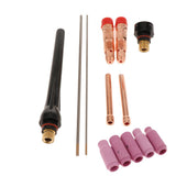 Max Maxb 13pcs TIG Welding Torch Nozzle Kit Tungsten Electrode for WP17/18/26