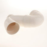 Max PVC Trap with S-shaped PVC Water Storage Sink Trap J-Bend Pipe 110x4.9x193mm