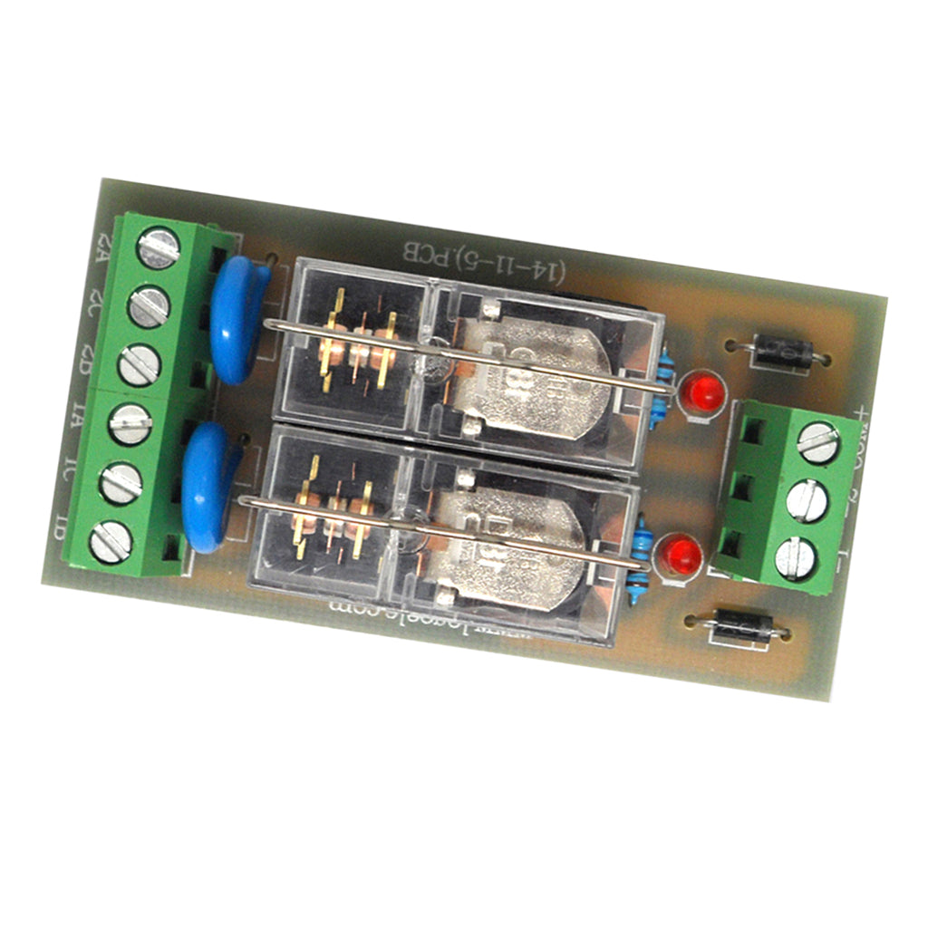 Max 24V 2-Channel Relay Module Expansion Board Control Board NPN 24V