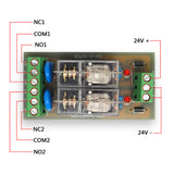 Max 24V 2-Channel Relay Module Expansion Board Control Board NPN 24V