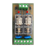 Max 24V 2-Channel Relay Module Expansion Board Control Board NPN 24V
