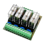 Max 12V 4-Channel Relay Module Expansion Board Control Board PNP 12V