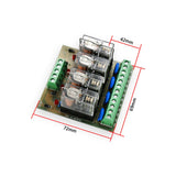Max 12V 4-Channel Relay Module Expansion Board Control Board PNP 12V