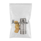 Max Maxb Copper Gas Fuel Hose Valve Fuel Line Shutoff Ball Valve Pipe Fittings C