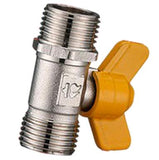 Max Maxb Copper Gas Fuel Hose Valve Fuel Line Shutoff Ball Valve Pipe Fittings C