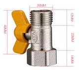 Max Maxb Copper Gas Fuel Hose Valve Fuel Line Shutoff Ball Valve Pipe Fittings D