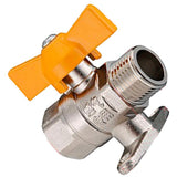 Max Maxb Copper Gas Fuel Hose Valve Fuel Line Shutoff Ball Valve Pipe Fittings H