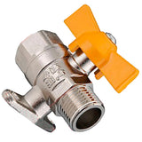 Max Maxb Copper Gas Fuel Hose Valve Fuel Line Shutoff Ball Valve Pipe Fittings H