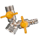 Max Maxb Copper Gas Fuel Hose Valve Fuel Line Shutoff Ball Valve Pipe Fittings J