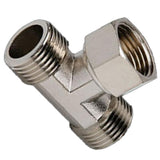 Max Maxb Pipe Connector Tee Valve Tube Hose Coupler Connector Joint Fitting Type 3
