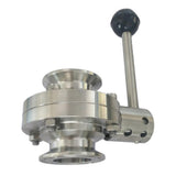 Max Tri-Clamp Sanitary Butterfly Valve Stainless Steel 304  51mm