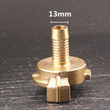 Max Brass garden straight hose pump fish tank hose quick adapter fittings 13mm