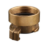 Max Maxb Brass Garden Hose Fitting Connectors, Female Hose Quick Adaptor DN40