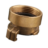 Max Maxb Brass Garden Hose Fitting Connectors, Female Hose Quick Adaptor DN40