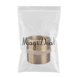 Max Brass Pipe Hex Nipple Fitting Adapter Male Thread Water Oil Connector DN50
