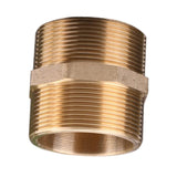 Max Brass Pipe Hex Nipple Fitting Adapter Male Thread Water Oil Connector DN50