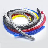 Max PE Cable Sleeve Cable Bundler Management Cord Organizer System Red