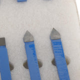 Maxbell 20 PCS Carbide Brazed Tipped Cutter Welding Turning Tool Blue 3:8 inch