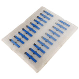 Maxbell 20 PCS Carbide Brazed Tipped Cutter Welding Turning Tool Blue 3:8 inch