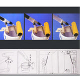 Max 90cm Roller Brush DIY Paint Roller Long Handle Brush Room Wall Painting Tool