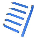 Maxbell 6x Carbide Brazed Tipped Cutter Welding Turning Tool Blue for Mini Lathes