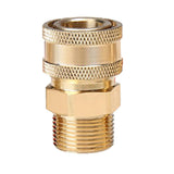 Max High Pressure Water Hose Pipe Quick Male Connector Washing Machine Connector Big Female Head Aperture 14mm