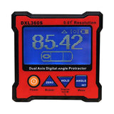 Maxbell 1pcs DXL360S Dual Axis Digital Angle Protractor LCD Protractor Inclinometer