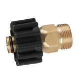 Max High Pressure Cleaner Water Pipe Machine Water Outlet Adapter M22 Black A2