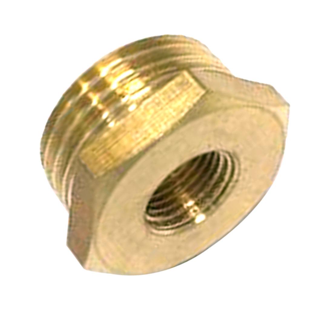 Max 1PCS Pipe Brass Adapter Fittings Hose Plumbing Connector  4 points x 1 point