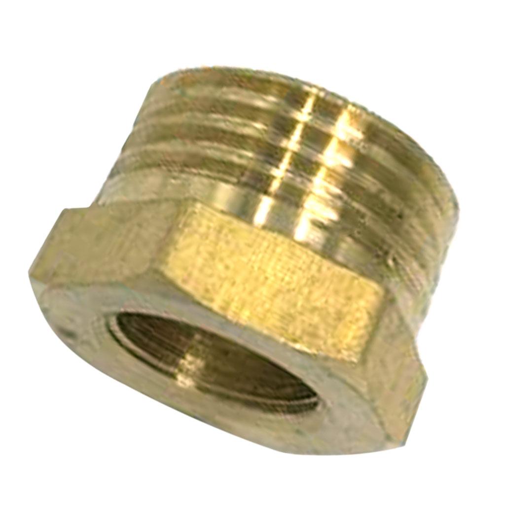 Max 1PCS Pipe Brass Adapter Fittings Hose Plumbing Connector  4 points x 2 point